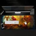 Mouse Tibia Lap Mousepads Gaming Customized Maiyaca Version Computer Anime Mouse Game Speed/Control Large Pad Mat(Not Lock Edge18X22Cm). 