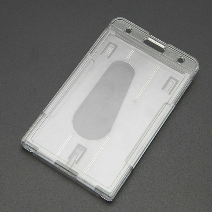 Sturdy%20ID%20badge%20holder%20Secure%20Transparent%20Card%20holders%20vertical%20Lightweight%20Hard%20plastic%20card%20holders%20for%20Office%20use%20Trade%20shows%20and%20conferences%20Security%20personnel%20Government%20organizations%20ID%20and%20-%20Image%207