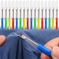 1/5/10Pcs Plastic Handle Cross-Stitch Sewing Thread Remover DIY Embroidery Hand Tools Craft Thread Cutter Seam Ripper Stitch Unpicker Needles Arts Sewing Accessories. 