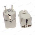 Wonpro European France Travel Power Apater ( Type E/F ), Universal Socket Outlet to German EU Korea Russia Converter Adapter 16A 250V. 