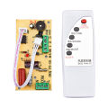 【FOOT SOFA】Original Aideepen Universal Fan Remote Control Modification Board Circuit Board Control Motherboard Optional red / yellow. 