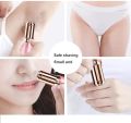 Rechargeable Finishing Touch Women Facial Hair Remover 18K Gold , Beauty Eyebrows Remover Trimmer Razor Shaver Electric Facial Hair Remover. 