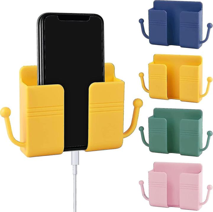 Wall%20Mount%20Phone%20Holder%20Self-Adhesive%20Wall%20Beside%20Organizer%20Storage%20Box%20Plastic%20Charging%20Phone%20Stand%20%7C%20Phone%20Holder%20for%20Bedroom%20Living%20Room%20-%20Image%202