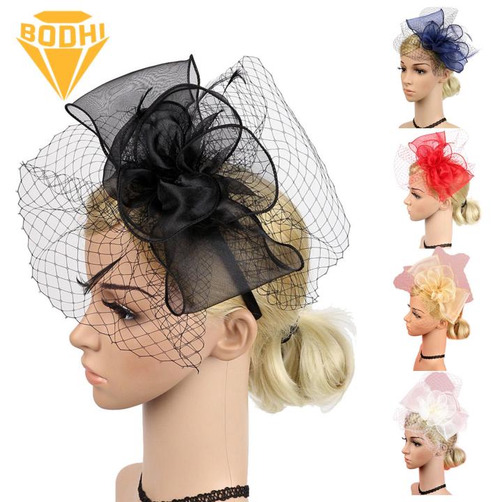 BODHI Prom Fascinator Royal Style Luxurious Prom Fascinator Hat