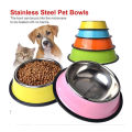 XS Extra Small 16cm Bowl Stainless Steel Pets Colourful Utensil Cat Food Bowl Cats Food Bowls Pet Feeders Water Bowl Cat Bowl Food Plate Cat Plate Cat Dish Food Dish Water Bowl Food Dispenser Water Dispenser Food Feeder Food Feeding Puppy Dog Rabbit Foods. 