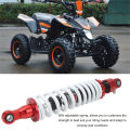 Shock Damper 360mm Motorcycle Shock Absorber CNC Aluminum Alloy Adjustable Suspension Damper for 70cc to 150cc Dirt Pit Bike ATV. 