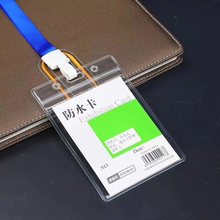 1/5pcs%20Vertical%20Transparent%20Soft%20ID%20Card%20Bag%20Certificate%20Card%20PVC%20Case%20with%20Zipper%20Badge%20Work%20Card%20Holder%20Accessories%20-%20Image%202