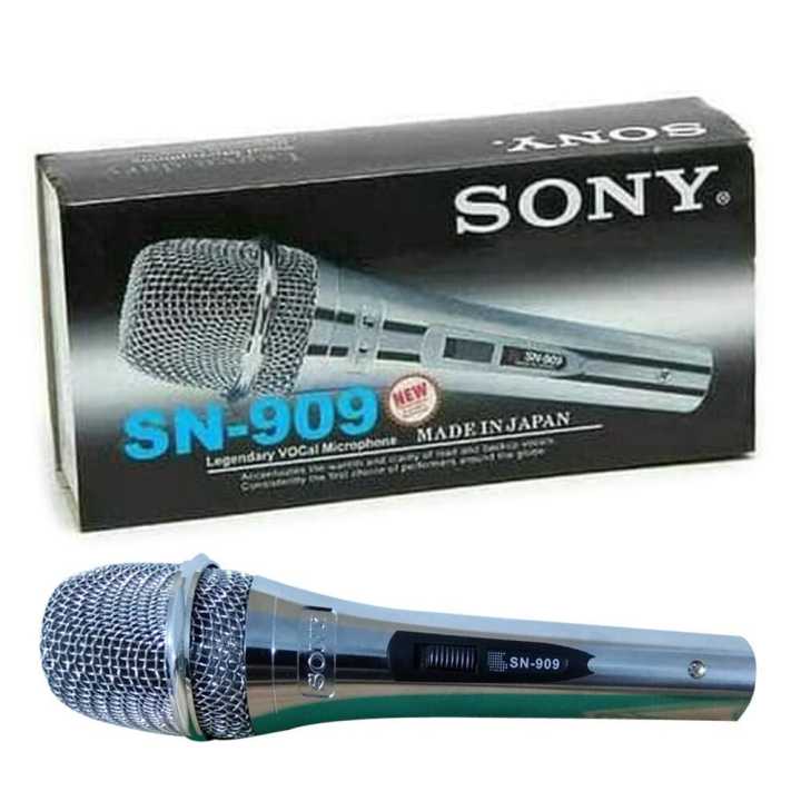 Sony%20Original%20SN-909%20Legendary%20Vocal%20/%20professional%20Microphone%20With%204m%20Cable.%20-%20Image%204