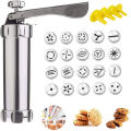 Mini biscuit cake tool biscuits making machine food extruder dropper home cookies tool. 