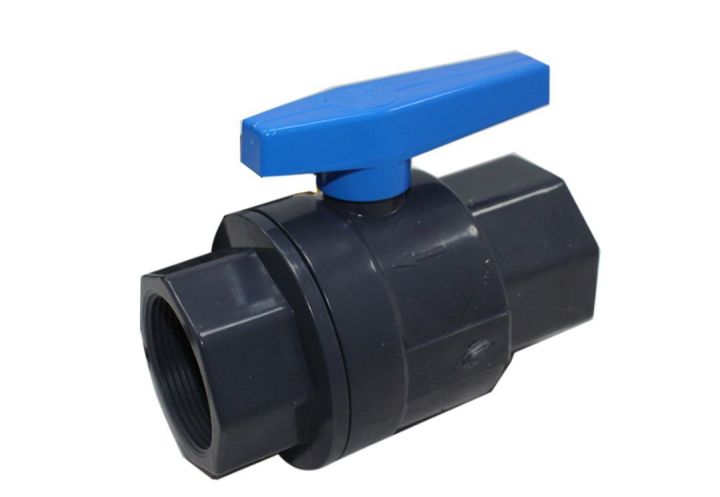 PVC Ball Valve Blue Handle Stop Valve 1/2  Inch Home, Garden Uses