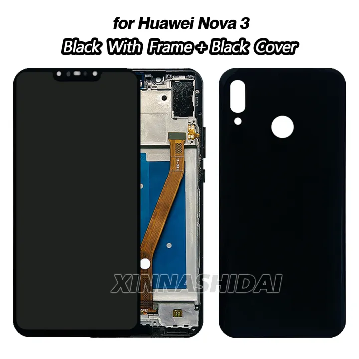 durableFashion%20For%20Nova%20Touch%20Screen%20Frame%20R-LX9%203%20PAR-%20Nova%206.3%20Huawei%20LX1%20PAPAR-AL00%20LCD%20Display%20Battery%20Cover%20Shell%20Hua%203i%20-%20Image%207