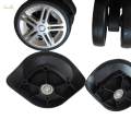 Luggage Suitcase Replacement Wheels Swivel Wheel Double Row Large Wheel Durable Black Quiet. 