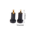 5Pcs 3/4Pin PJ392A Audio Jack Socket 3.5MM Headphone Female Socket Connector With Nut 3/4 Pole Stereo Audio Socket Zhongweirui. 