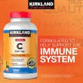 Kirkland Signature Chewable Vitamin C 500 Mg Tangy Orange Taste 500 Tablets. 