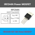 ARELENE 10Pcs IRFZ44N IRFZ44 Power Transistor MOSFET N-Channel 49A Amp 55V. 
