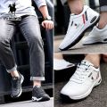 Paul Leather Men's Shoes2023Spring and Autumn New Sports Shoes Men's Casual Leather Shoes Air Cushion Shoes Men's Easy Wear Shoes. 