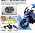 Baybee Battery Operated Ride On Bike for Kids/Toddler | 6V-7AH*1 : Motors(380w)*2 Bikes for Babies/Children Bike-Kids Bike for boy-Baby Bike-Rechargeable Electric Bike for Kids. 