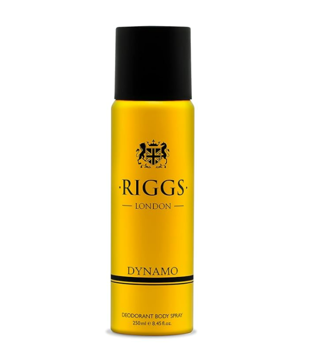 RIGGS LONDON Men Perfumed Deodorant Body Spray -Dynamo 250ml