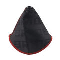 Hot Jdm Style Bride Canvas Shift Lever Knob Boot Cover Red Black Racing Shift Knob Collars. 