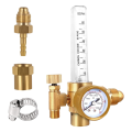 Argon Mig Tig Flow Meter Gas Regulator Gauge Welding Weld for MIG Welding TIG Welding. 