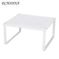 Space-saving Cabinet Rack Sturdy Stackable Kitchen Storage Rack Shelf for Pantry Countertop Organization Large Platform Organizer for Spices Plates Books Kitchen Cabinet Shelf Organizer. 
