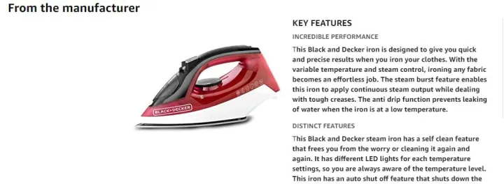 Black%20&%20Decker%20steam%20iron%20X1550%20-%20Image%204