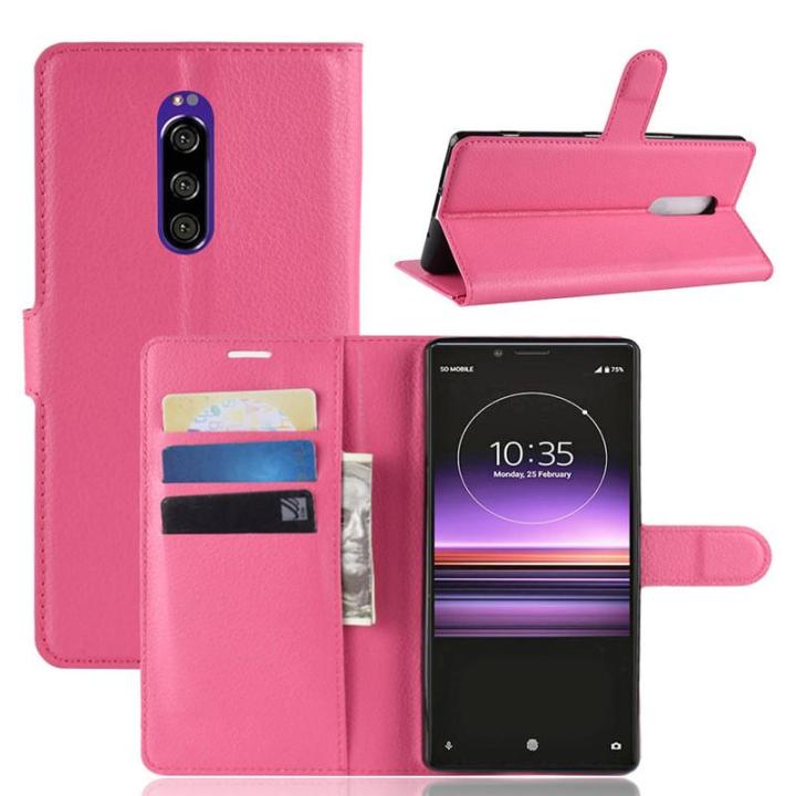 For%20Sony%20Xperia%201%20Premium%20Leather%20Flip%20Cover%20Wallet%20Phone%20Case%20-%20Image%202