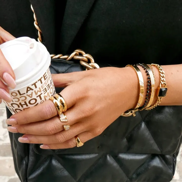 Amazon%20Europe%20and%20the%20United%20States%20ins%20stainless%20steel%20ring%2018K%20wide-sided%20double-layer%20texture%20simple%20women's%20high-end%20titanium%20steel%20hand%20ornament%20-%20Image%202