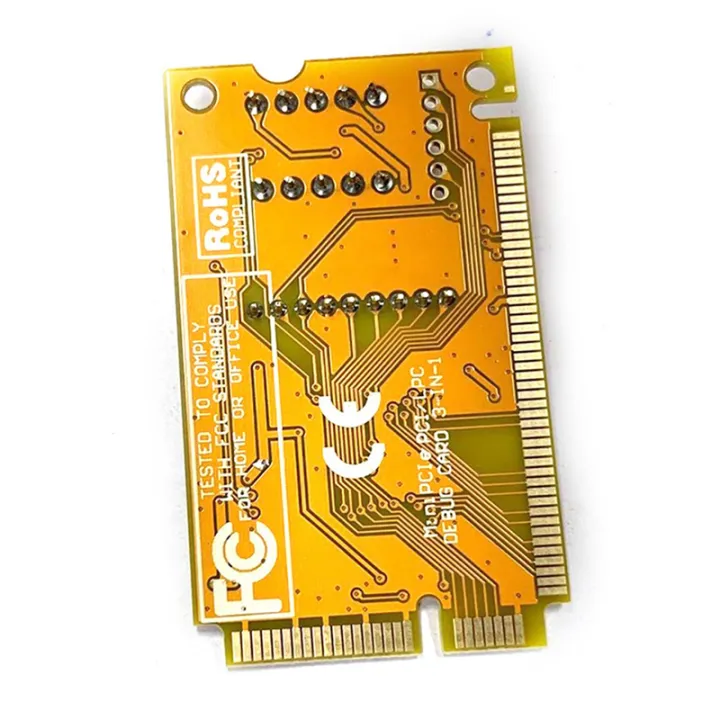 NXFDSIOZ%202X%20Multifunction%203%20in%201%20Debug%20Card%20Expert%20Mini%20PCI%20PCI-E%20LPC%20PC%20Laptop%20Analyzer%20Tester%20Diagnostic%20Post%20Test%20Card%20Part%20-%20Image%204
