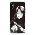 Junji Ito Tomie Phone Case For Tecno Phantom X2 X Camon 15 18 P 19 Pova Neo 2 3 4 Spark 8C 10C 10 9 9T Go 2023 Pop 6 7 Pro Cover. 