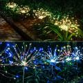 【ALLGOOD】Ready Stock ++Solar Light Garden Lights Firework Light String Multicolor Fairy Light,Christmas Landscape Path Lawn Lamp Outdoor Waterproof Garden Decoration Light Lighting, Suitable for Home, Garden, Courtyard, Yard, Christmas. 