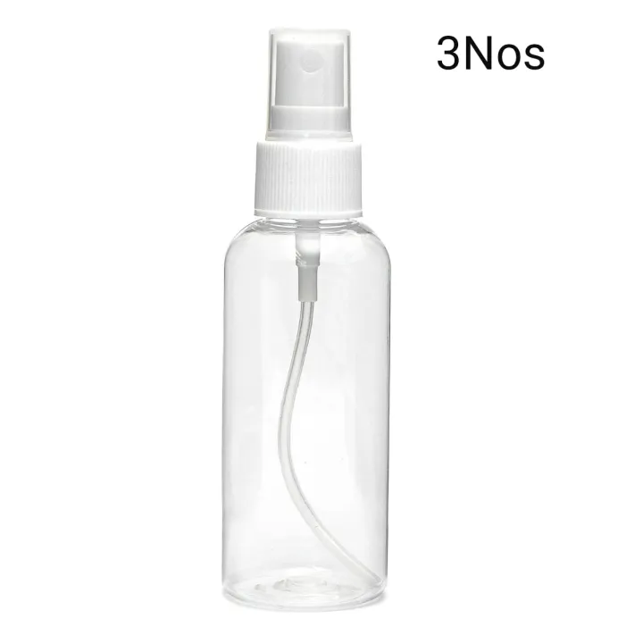 Refillable%20clear%20empty%20plastic%20spray%20bottle%20travel%20size%20100ml%20(3Nos)%20-%20Image%202