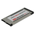 PCI Express to USB 3.0 Dual 2 Ports PCI-E Express Card Adapter for 34MM Slot ExpressCard Converter 5Gbps PCMCIA Laptop PC BRYT. 