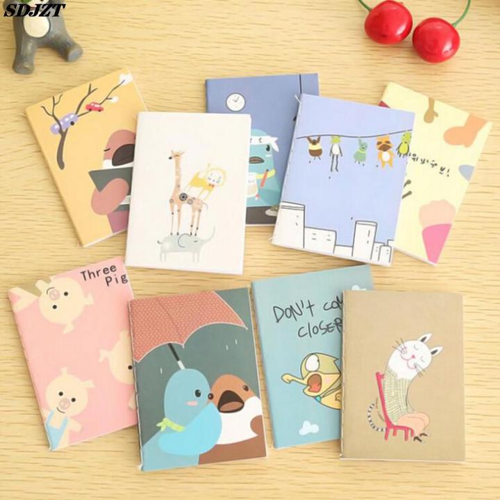 1pc%2020pages%20Mini%20Samll%20Kawaii%20Cartoon%20Notebook%20Vintage%20Retro%20Notepad%20Note%20Book%20Kids%20Korean%20Stationery%20School%20Notebooks%20Random%20-%20Image%203