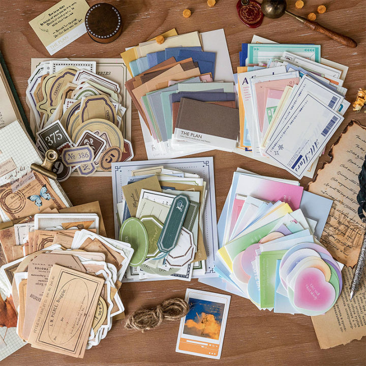RHS Online 100PCS Notes Collection Series Memo Pad Diary Journal ...