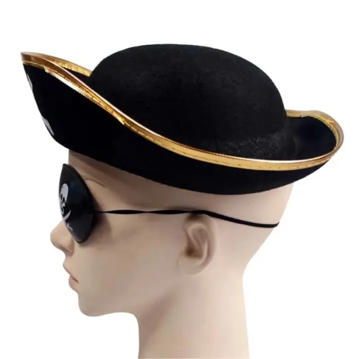 2024%20New%2012.99x12.99x3.54%20Pirate%20Hat%20Three%20Cornered%20Buccaneer%20Costume%20Hat%20for%20Kids%20for%20Play%20Costume%20Supplies%20Captain%20Jack%20Party%20-%20Image%202