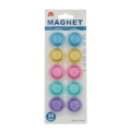 10 PCS Heavy Duty Office Magnets Pack - Office, Kitchen, Refrigerator, Whiteboard Magnet Set. 