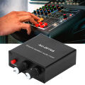 Mini Sound Mixer 2 in 1 Out 3.5mm Port Compact Sound Mixer with Ground. 