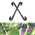 【ZOSR】50pcs Plastic Plant Fixing Clips Tomato Support Clips Grape Rack Mesh Fasteners Gardening Agricultural Bundling Line Cages. 
