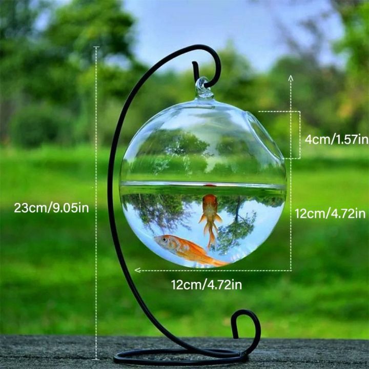 Glass%20Crafts%20Transparent%20Home%20Decoration%20Aquarium%20Decoration%20Hydroponics%20Vase%20Wall%20Hanging%20Fish%20Tank%20Fish%20Bowl%20Vase%20Ornament%20Hanging%20Glass%20Fish%20Bowl%20-%20Image%202