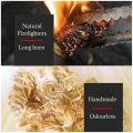 Natural Firelighters for Wood Burners, Fire , Firelighter for Stove, Bbq Cooking,Natural Wood Wool Easy Install. 