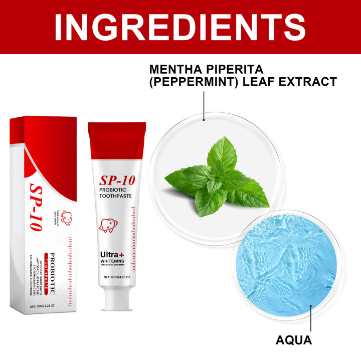 AMZ Probiotic Toothpaste Gentle Cleaning Daily Care Oral Freshness ...