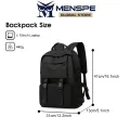 MENSPE Men’s Backpack Fashion Unisex Travel Bag Portable Laptop Backpack Student’s Notebook Bag Oxford Cloth Waterproof Backpack College Commuting Backpack Women Men Leisure School Bag. 