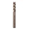 5pcs 1/4in HSS CNC 4 Flute Straight Tools DIY End Mill Cutter Router Bit Cutting Tool. 