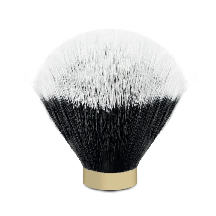 Boti Brush-Tuxedo Synthetic Hair Knot Thin Hair Bulb Type Shaving Brush Men's Daily Cleaning Beard Tool Beard Care Kit