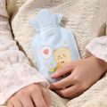 1PC Kawaii 350ml Plush Hand Warmer Cute Cartoon Girl Heart Y2k Carry-On Water-Filled Hot Water Bag Keep Warm. 