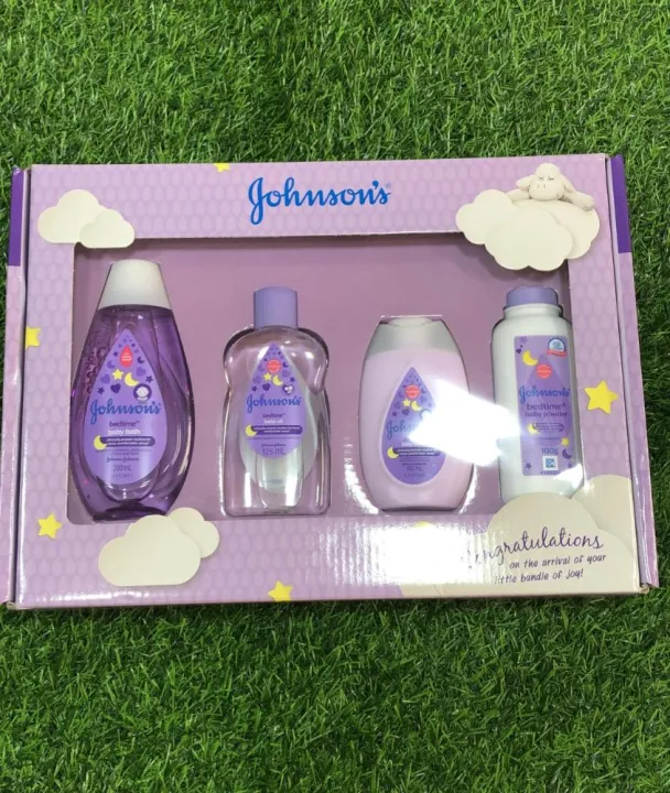 Johnsons Baby 4 Pack Gift Box