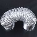 3 Meter Length 100Mm/4 Inch Fresh Air System Flexible Aluminum Exhaust Duct Pipe Air Ventilation Pipe Hose for Bathroom. 