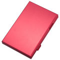 12 in 1 Aluminum Storage Box Bag Memory Card Case Holder Wallet Large Capacity For 4 * SD Micro SD SDHC SDXC MMC 8 * TF SIM Card(Red). 