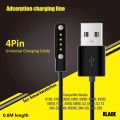 Universal Smart Watch Charger for KW88 KW18 GT88 G3 Smartwatch USB Power 4 Pin Magnetic Adsorption Charging Cables. 